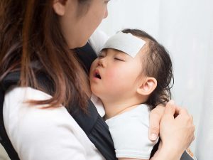 自分の子どもの体調が悪くなった